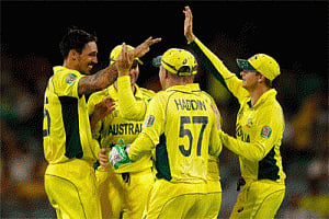 Australia thrash Afghanistan by 275 runs