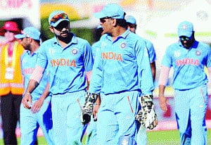 It's Dhoni's India and it's on fire