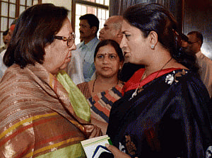 Irani, Hema Malini, Najma dropped from BJP National Executive
