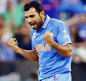 Pacer Shami credits skipper Dhoni for success