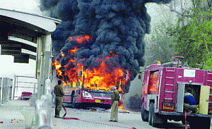 FRIDAY THE 13TH: Schoolboy mowed down by DTC bus