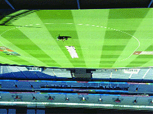 Swamp, cricket, rugby, flour bombs - Eden Park has seen it all