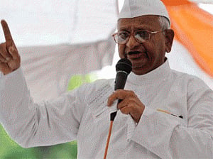 Hazare says he will launch 'Jail Bharo Andolan'