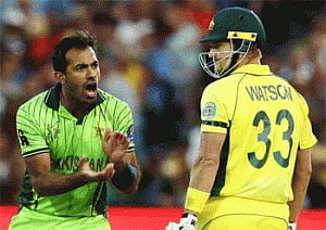 Watson, Riaz fined for on-field altercation
