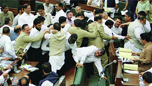 NC MlAs create ruckus over NHPC-run power projects