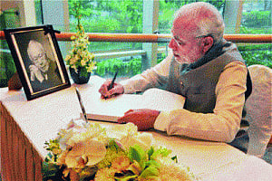 lee a friend of India: Modi