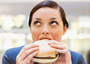 Why some women can't say no to junk food
