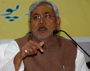 BJP indulging in politics over special package to Bihar:Nitish