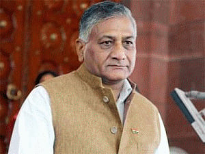 BJP distances itself from VK Singh's controversial tweet