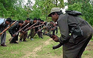 Seven policemen killed, 10 injured in Naxal attack in C'Garh