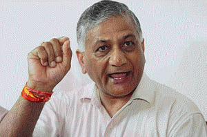 Media attack on me at the behest of arms lobby: VK Singh