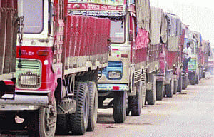 Truckers run down 'unfair ban'
