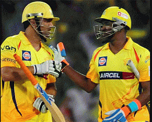 CSK post 156/4 against Rajasthan Royals