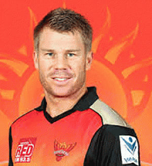 Warner powers Sunrisers to 177/4