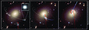 11 galaxies run away from birthplaces