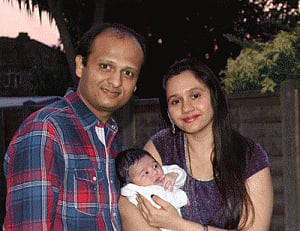 Indian-origin couple have surrogate baby with relative in UK