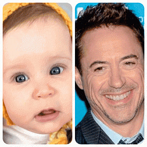 Robert Downey Jr shares first image of daughter Avri