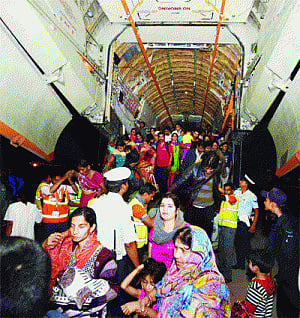 DElHI AT GRAVE RISK WHEN 'BIG ONE' HITS