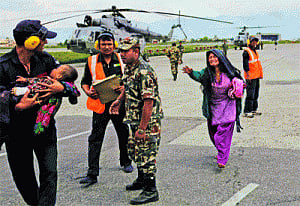 Army at epicentre of Mission succour