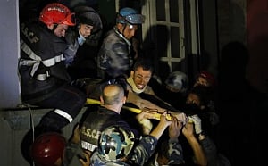 'I drank my urine to survive', Nepal quake survivor