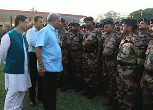Defence minister reviews security, operations