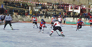 Govt admits lack of infra for ice hockey players