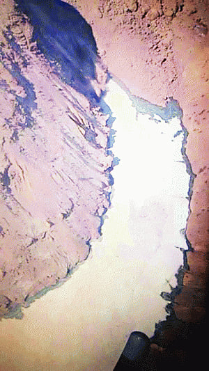 Breach in artificial lake over Phutkal River in Kargil