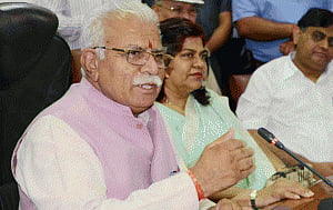 Hr govt to provide job to younger brother of martyr