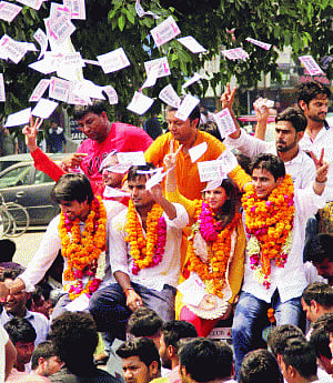ABVP credits Modi wave for win