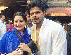 Sreesanth is proud father of a baby girl