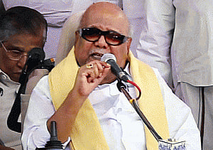 Ban on CM photos in govt ads snatches state rights: Karuna