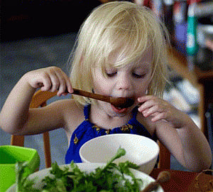 Make kids grow veggies to encourage healthy eating