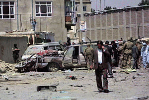 Suicide car bomb near Kabul airport kills 3