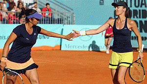Sania-Martina lose Rome Masters final