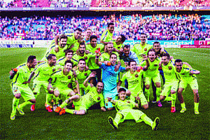 Barca Clinch liga Title