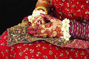 Would-be bride bears brunt