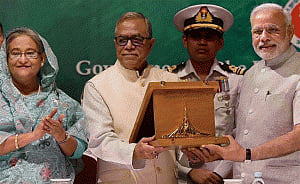 Bangladesh confers liberation War Award on Vajpayee