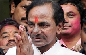 TDP slaps multiple FIRs against Telangana CM in Andhra