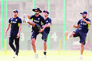 India hit the ground running
