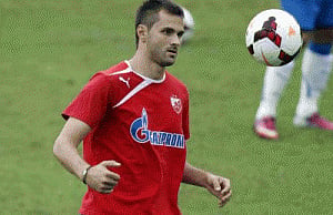 Serbian footballer Gogic dies after training