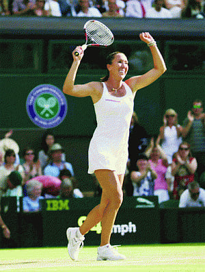 Kvitova lets it slip