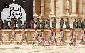 IS video shows mass execution in ruins of Syria's Palmyra