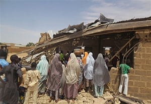 Bombs at mosque, restaurant in central Nigerian city kill 44