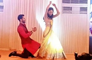 Shahid dances away with Mira on his wedding sangeet