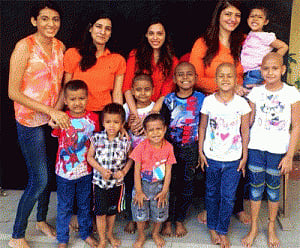 Workshop for kids undergoing cancer treatment