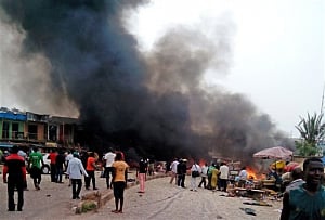 49 killed in Nigeria twin blasts