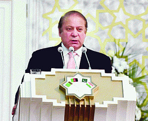 Don't speak against India, orders Sharif