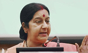 Sushma says didn't recommend travel documents for lalit Modi