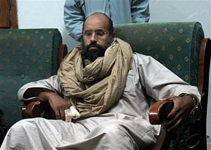 libya court sentences Gadhafi son to death for 2011 killings