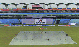Bangladesh vs South Africa: Heavy rain washes out second day's cricket